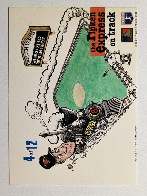 1994 Stadium Club Dugout Dirt #4 Cal Ripken
