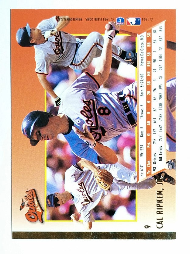 1994 Ultra #9 Cal Ripken