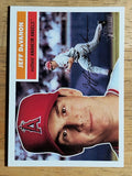 2005 Topps Heritage White Backs #201 Jeff DaVanon