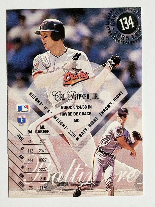 1995 Leaf #134 Cal Ripken
