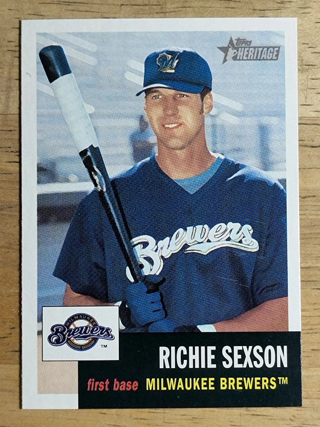 2002 Topps Heritage #95 Richie Sexson