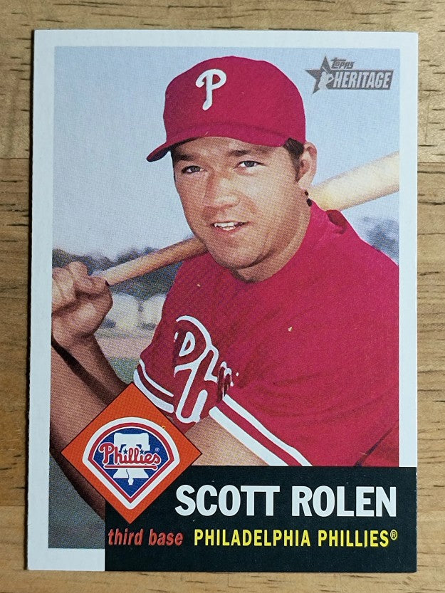 2002 Topps Heritage #246 Scott Rolen