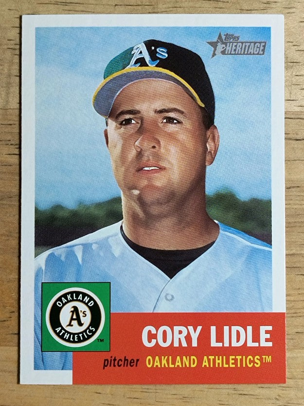 2002 Topps Heritage #335 Cory Lidle