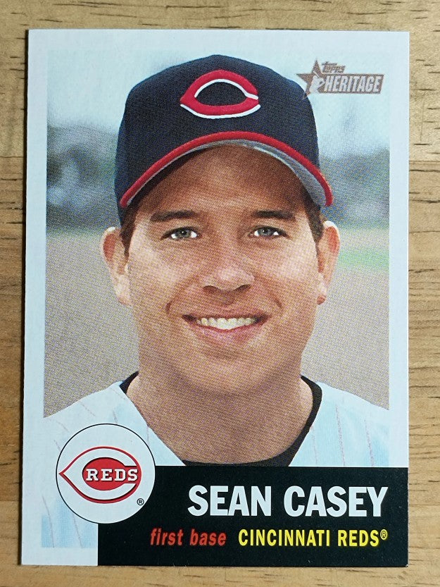 2002 Topps Heritage #162 Sean Casey