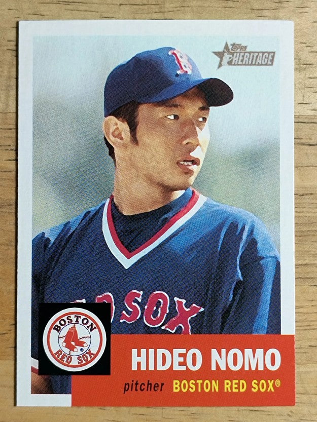 2002 Topps Heritage #149 Hideo Nomo