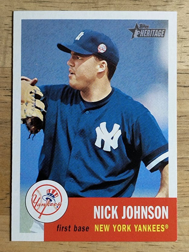 2002 Topps Heritage #207 Nick Johnson
