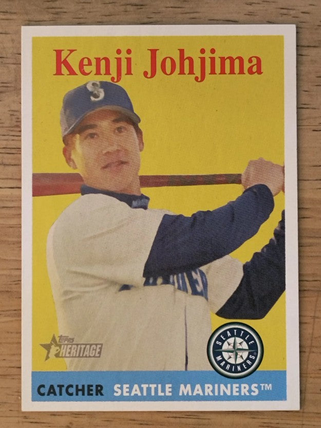 2007 Topps Heritage #218 Kenji Johjima