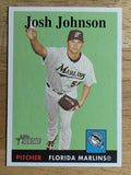 2007 Topps Heritage #143 Josh Johnson