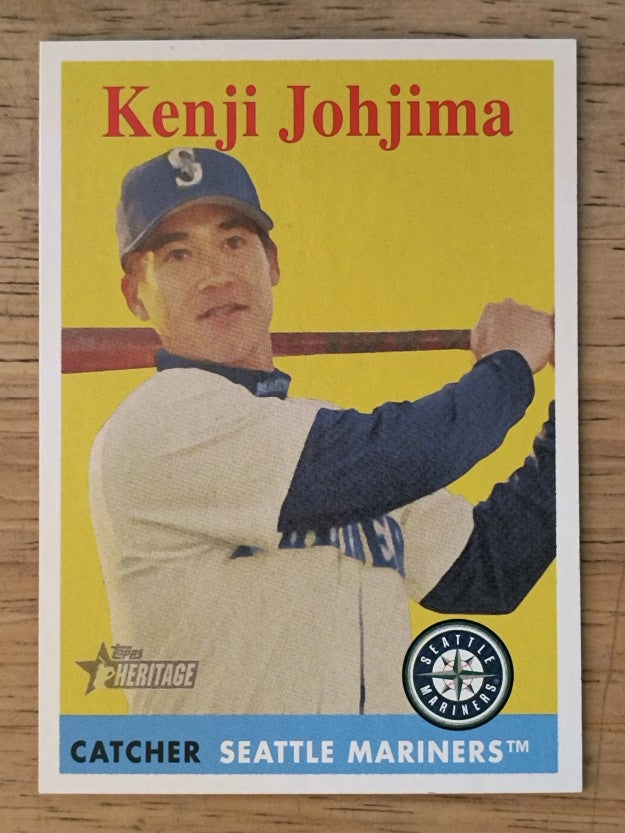 2007 Topps Heritage #218 Kenji Johjima