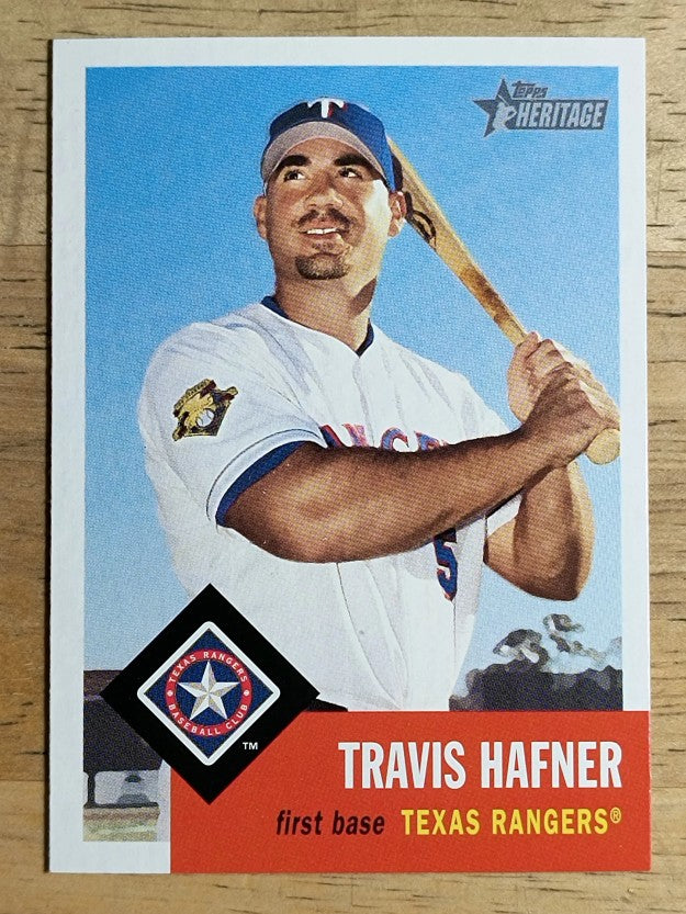2002 Topps Heritage #302 Travis Hafner