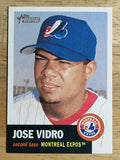 2002 Topps Heritage #319 Jose Vidro