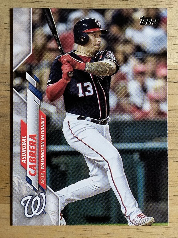 2020 Topps Update #U202 Asdrubal Cabrera