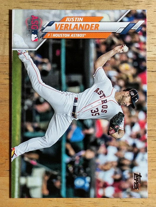 2020 Topps Update #U194 Justin Verlander AS