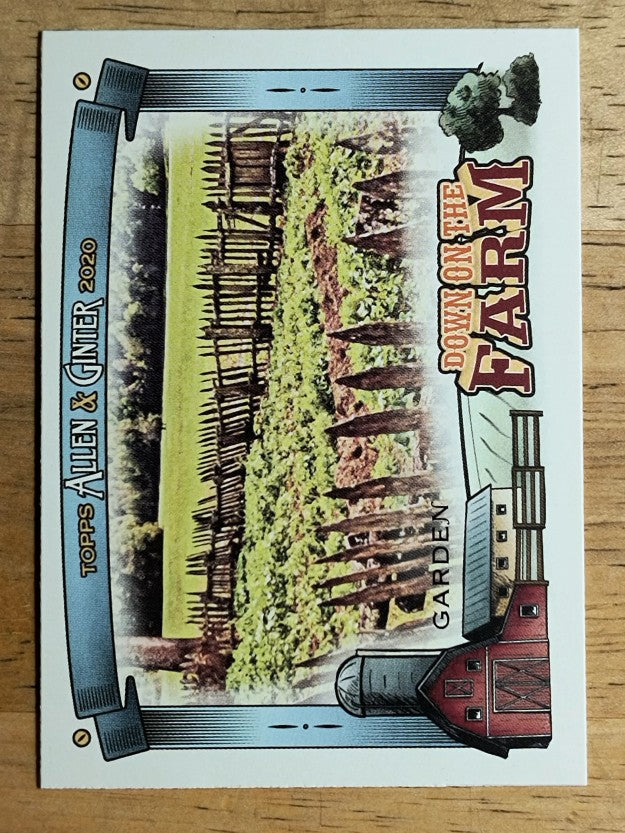 2020 Topps Allen and Ginter Down on the Farm #DFG Garden