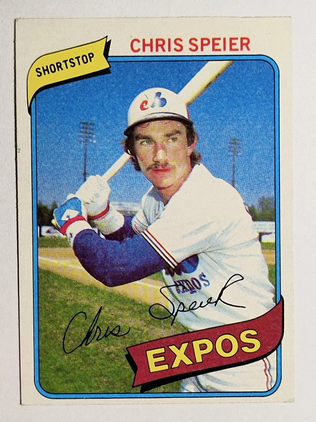 1980 Topps #319 Chris Speier (EXMT)