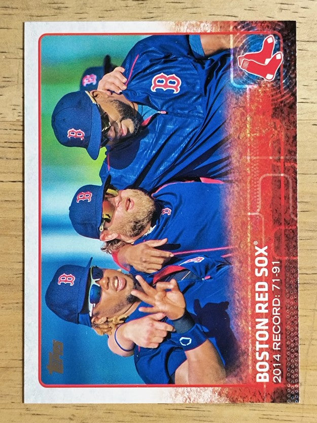 2015 Topps #696 Boston Red Sox