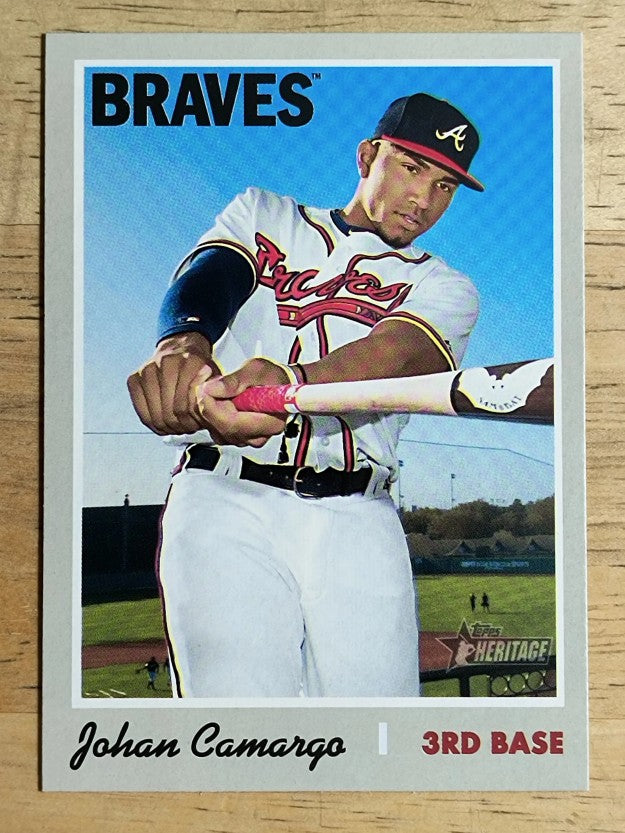 2019 Topps Heritage #206 Johan Camargo