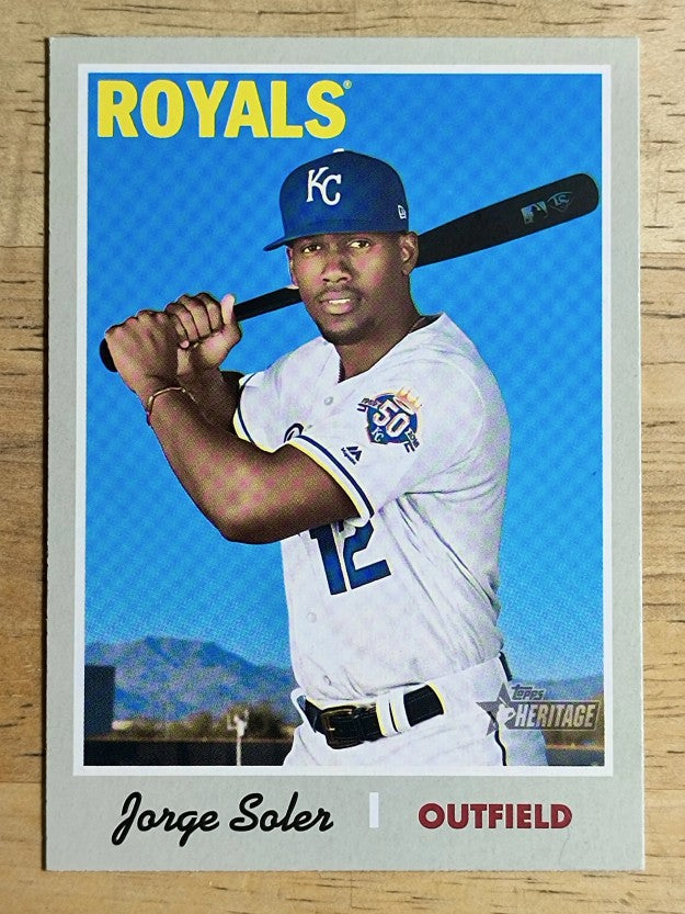 2019 Topps Heritage #165 Jorge Soler