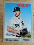 2019 Topps Heritage #274 Carlos Rodon