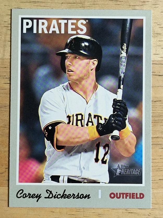 2019 Topps Heritage #188 Corey Dickerson