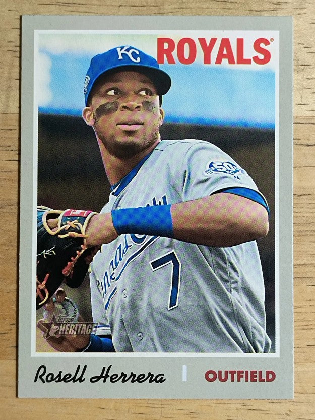 2019 Topps Heritage #266 Rosell Herrera