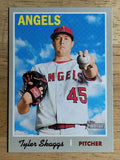 2019 Topps Heritage #326 Tyler Skaggs