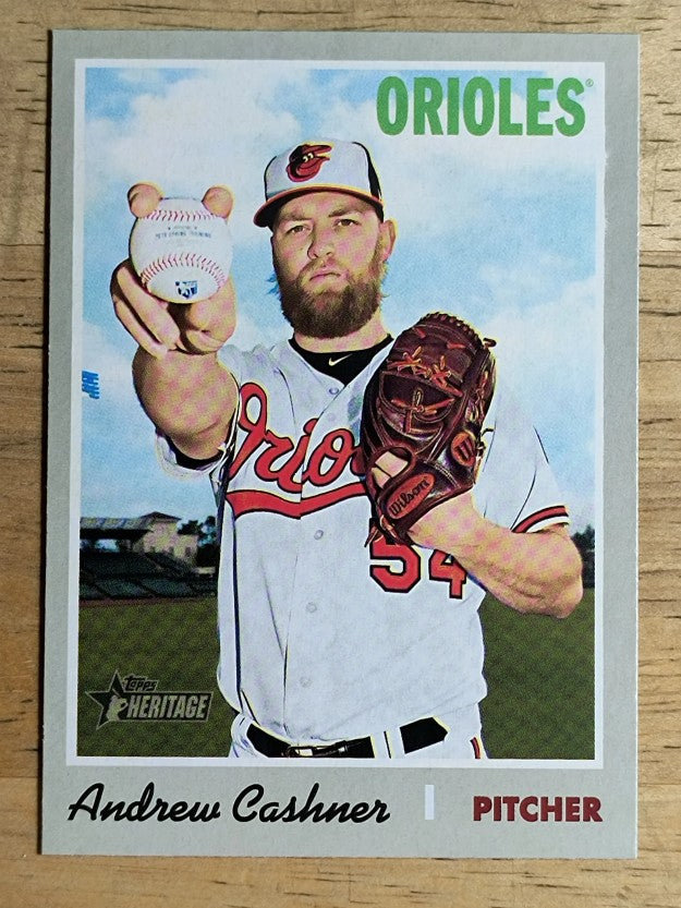 2019 Topps Heritage #182 Andrew Cashner