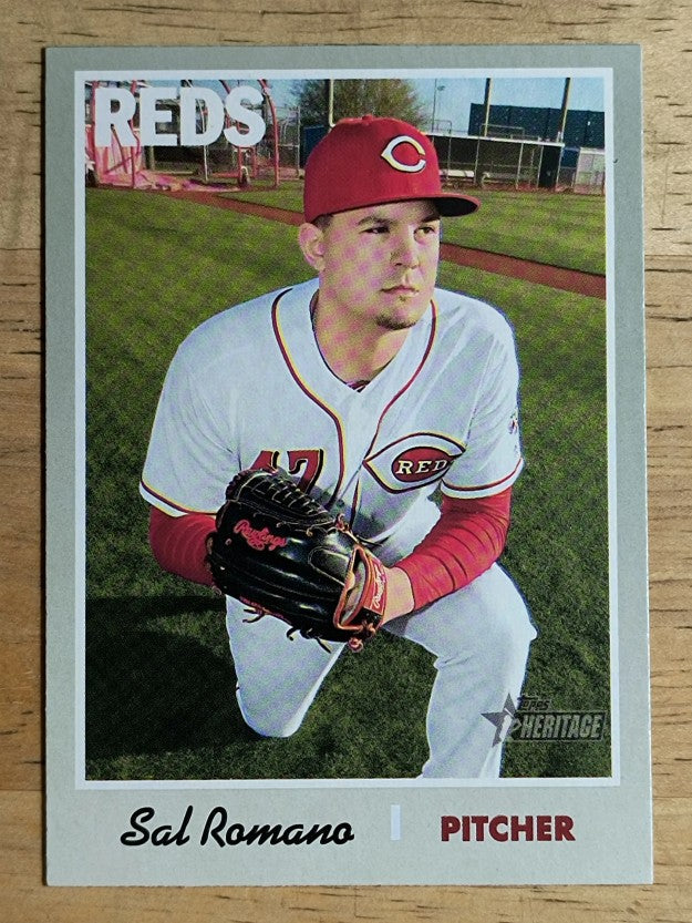 2019 Topps Heritage #133 Sal Romano