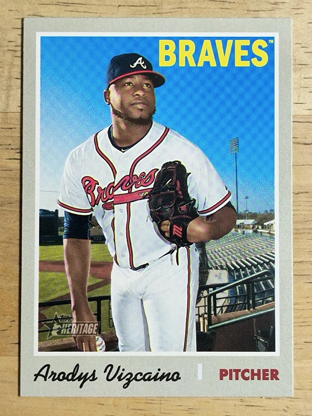 2019 Topps Heritage #321 Arodys Vizcaino