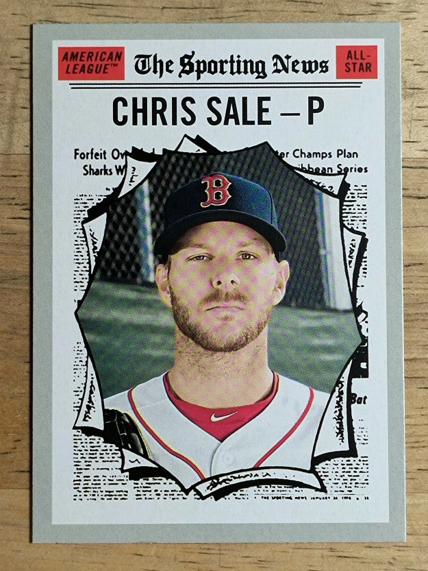 2019 Topps Heritage #350 Chris Sale AS