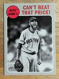 2019 Topps Heritage #202 David Price Playoff HL