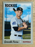 2019 Topps Heritage #248 Gerardo Parra
