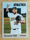 2019 Topps Heritage #41 Yusmeiro Petit