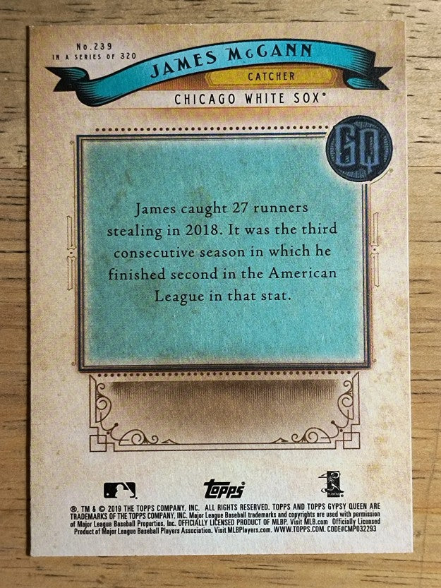 2019 Topps Gypsy Queen #239 James McCann
