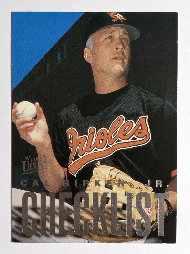 1997 Ultra Checklists #A7 Cal Ripken