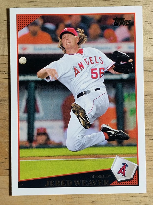 2009 Topps #473 Jered Weaver