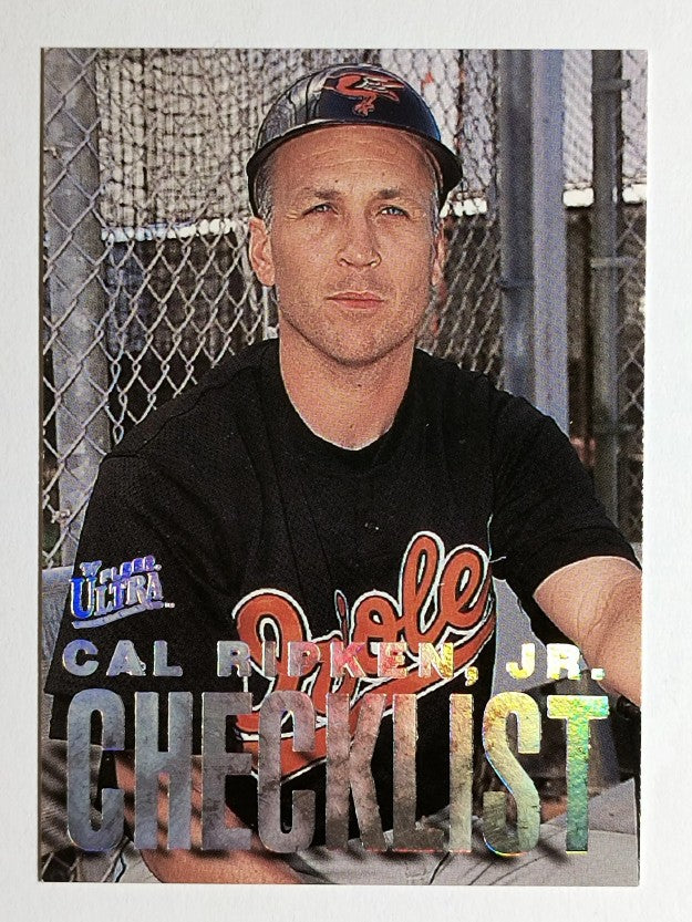 1997 Ultra Checklists #B5 Cal Ripken