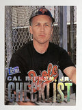 1997 Ultra Checklists #B5 Cal Ripken