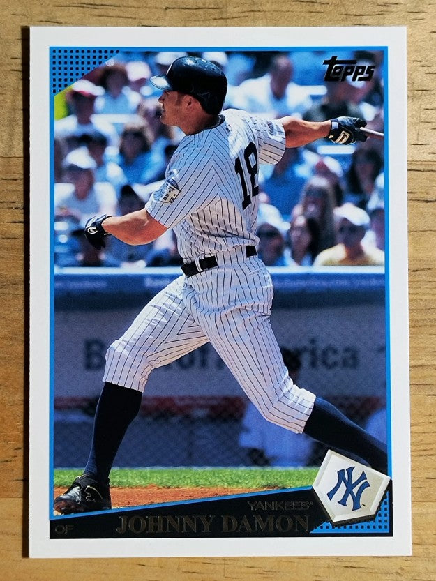 2009 Topps #590 Johnny Damon