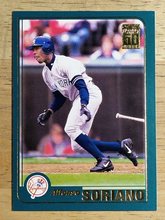 2001 Topps #508 Alfonso Soriano