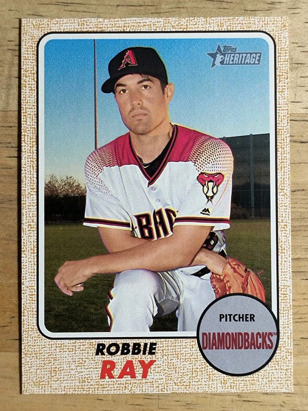 2017 Topps Heritage #383 Robbie Ray