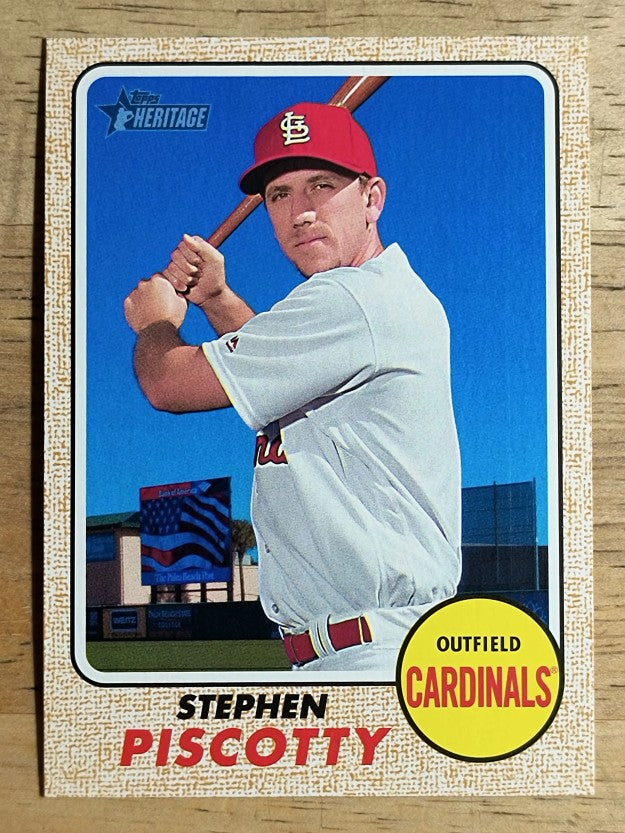 2017 Topps Heritage #180 Stephen Piscotty