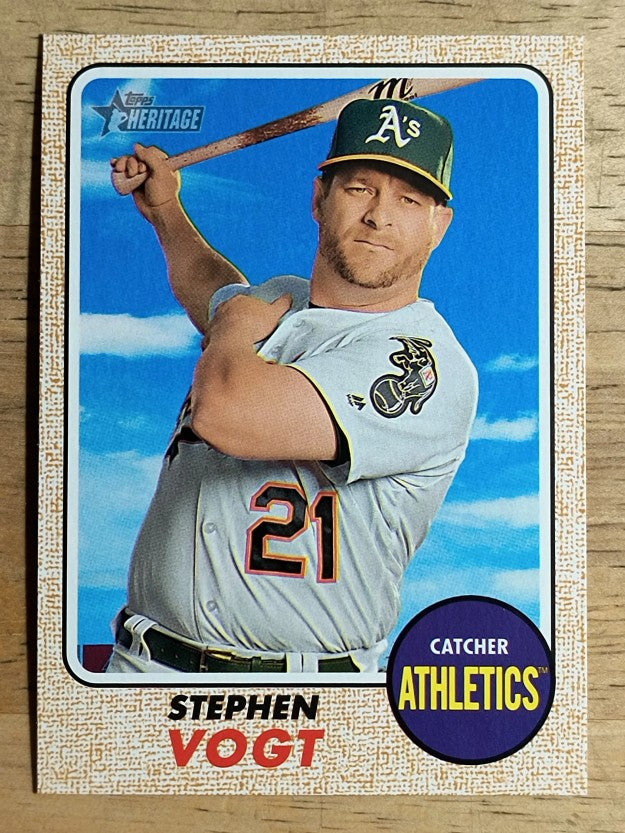 2017 Topps Heritage #146 Stephen Vogt