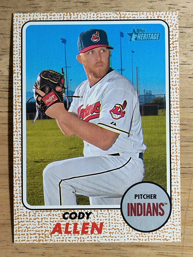 2017 Topps Heritage #65 Cody Allen