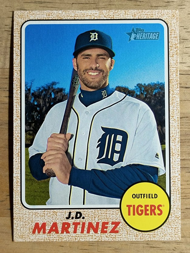 2017 Topps Heritage #240 J.D. Martinez