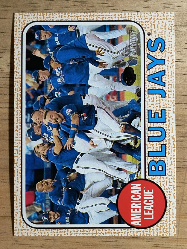 2017 Topps Heritage #221 Toronto Blue Jays TC