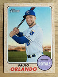 2017 Topps Heritage #276 Paulo Orlando