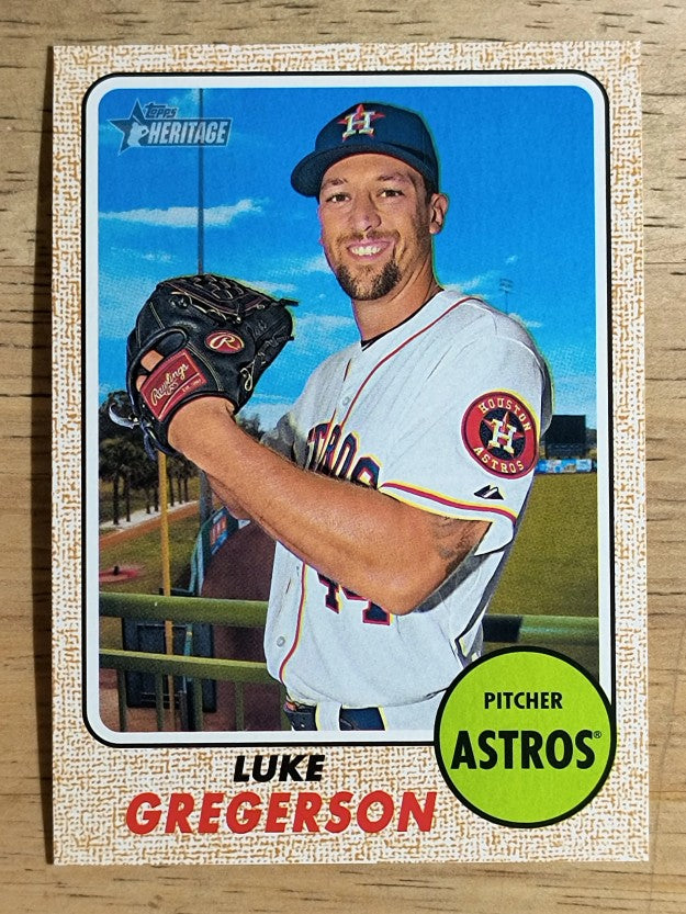 2017 Topps Heritage #229 Luke Gregerson