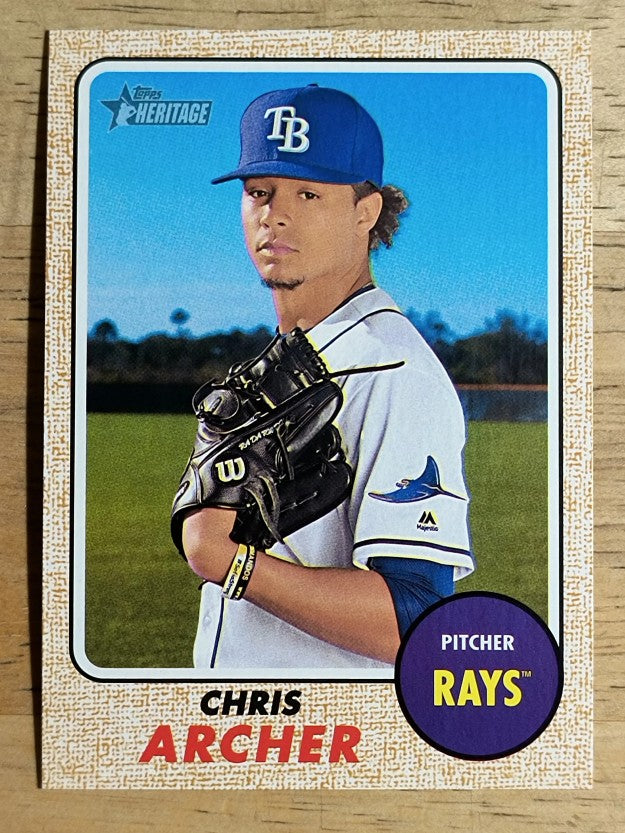 2017 Topps Heritage #223 Chris Archer