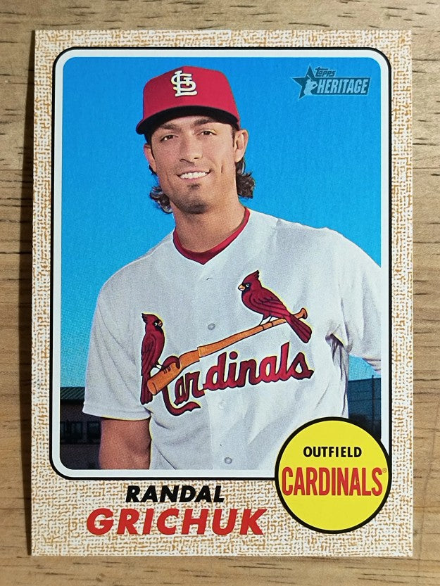 2017 Topps Heritage #200 Randal Grichuk